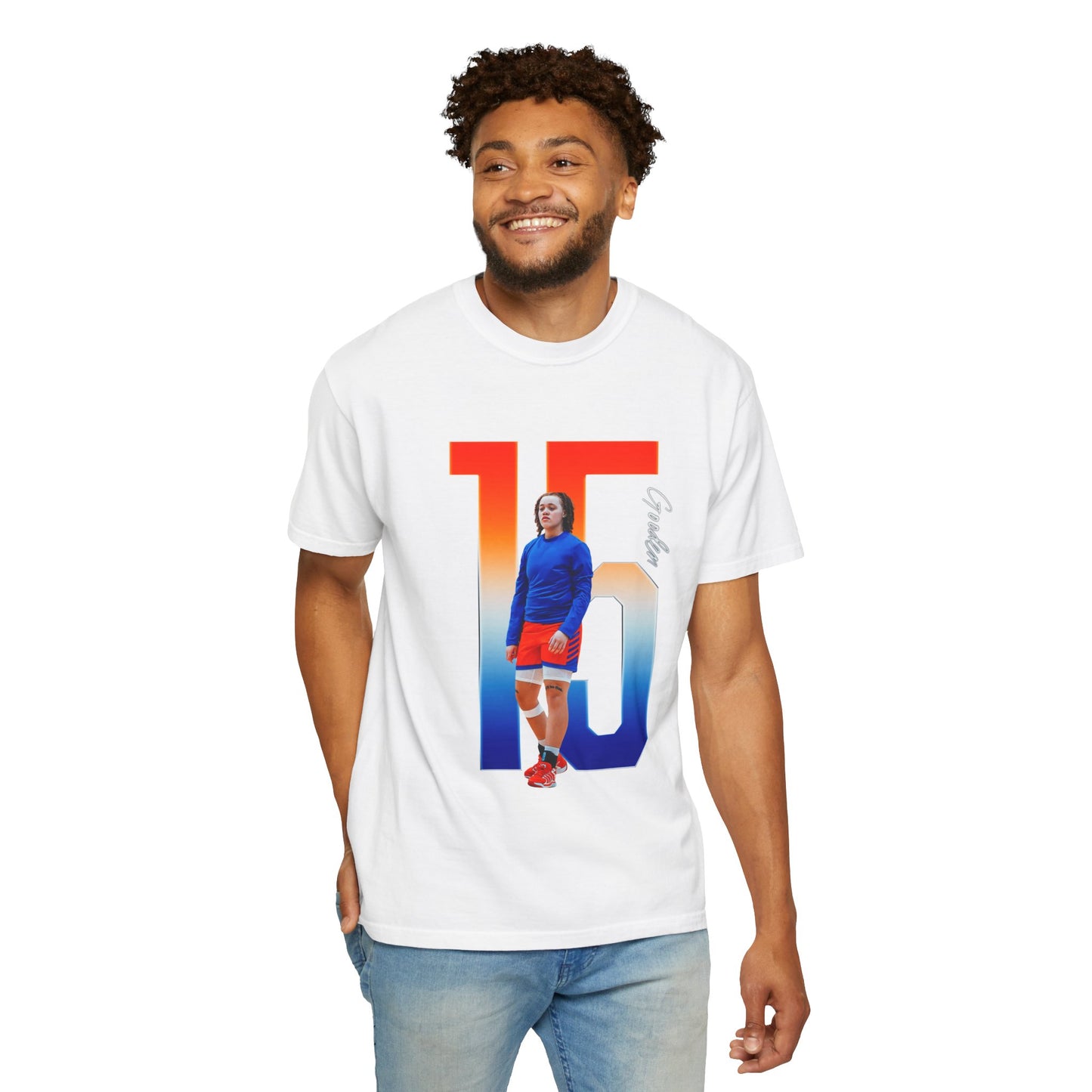 Tajenae Gooden Player Icon Number Premium Tee
