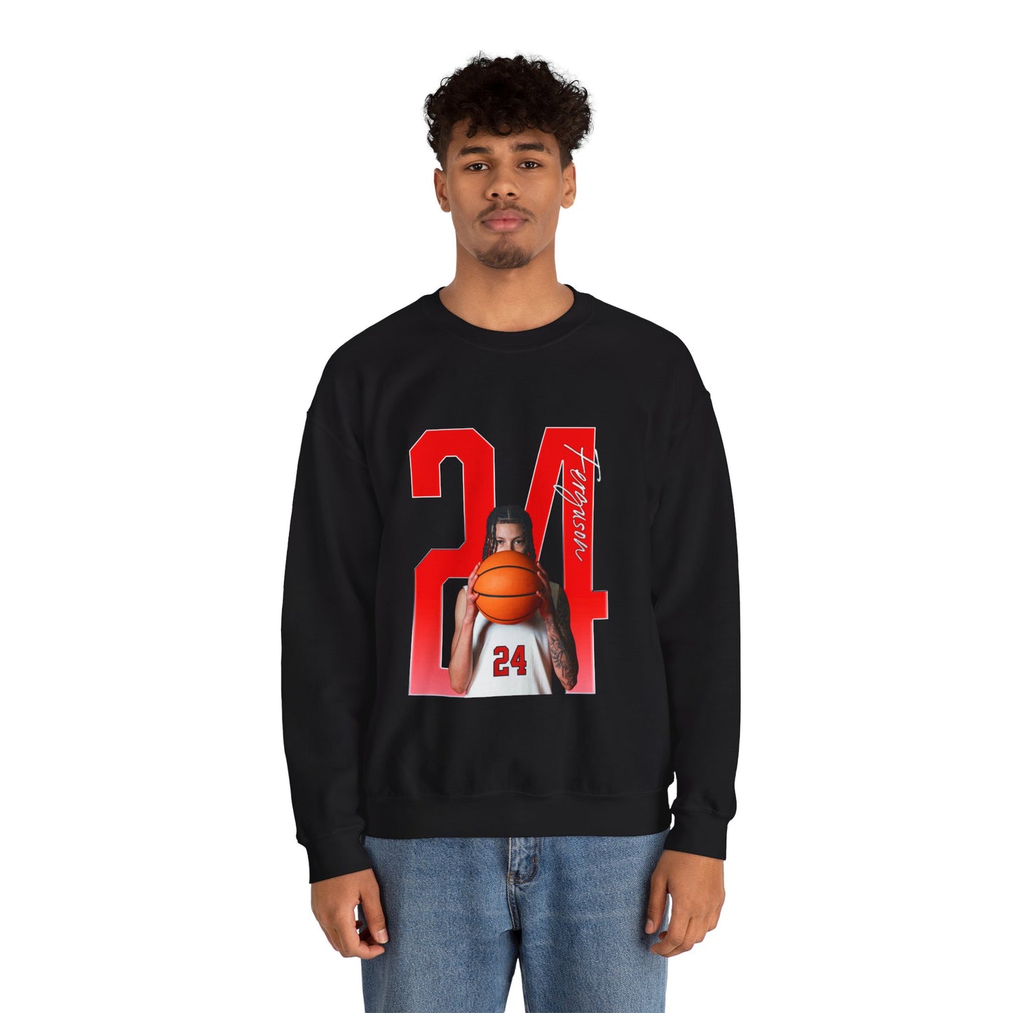Allyson Ferguson Player Icon Number Crewneck Sweatshirt
