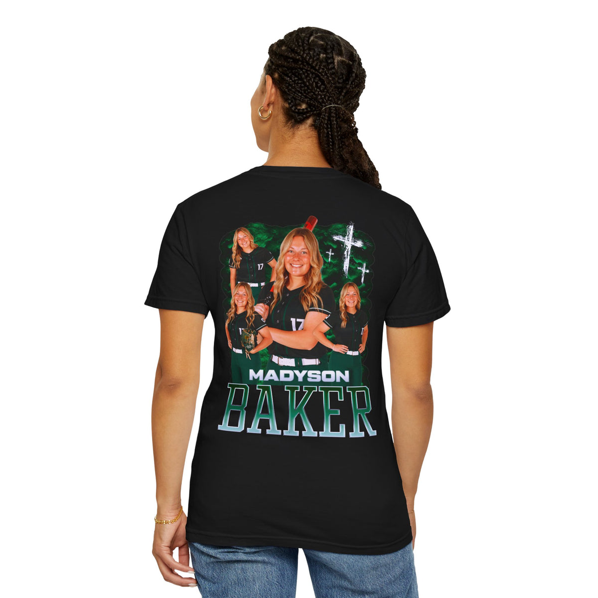 Madyson Baker Logo Front & Back Premium Tee