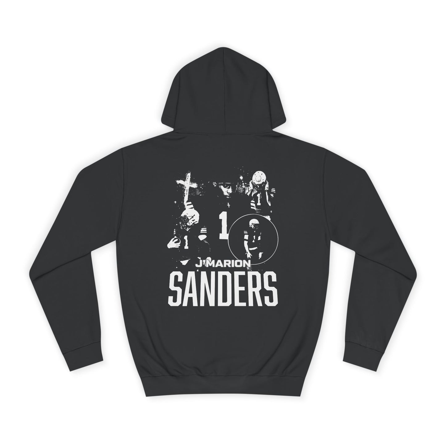 J'Marion Sanders Vintage Blackout Premium Hoodie