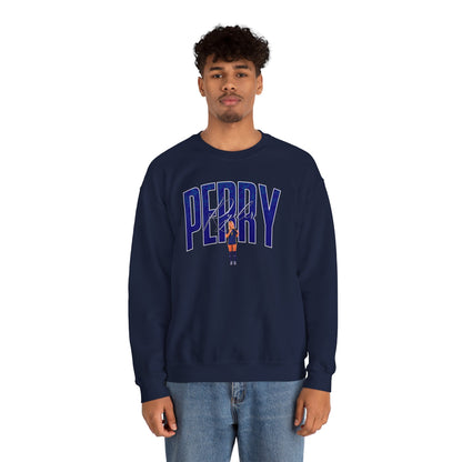 Ryder Perry Curved Combo Colored Crewneck Sweatshirt