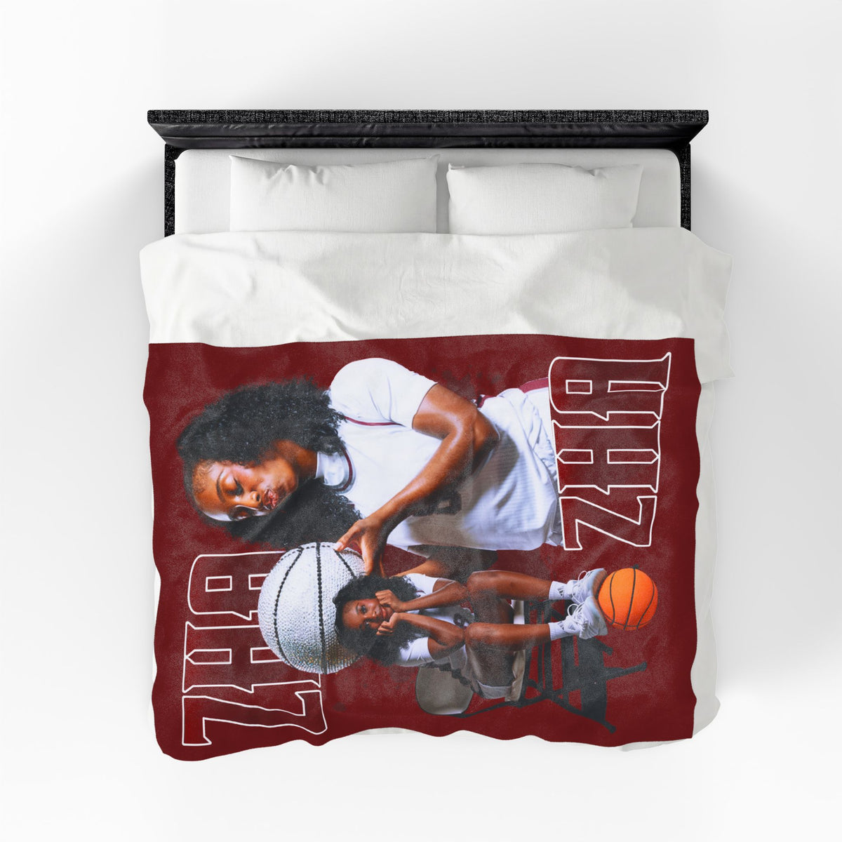 Zha Harris 60"-80" Plush Blanket