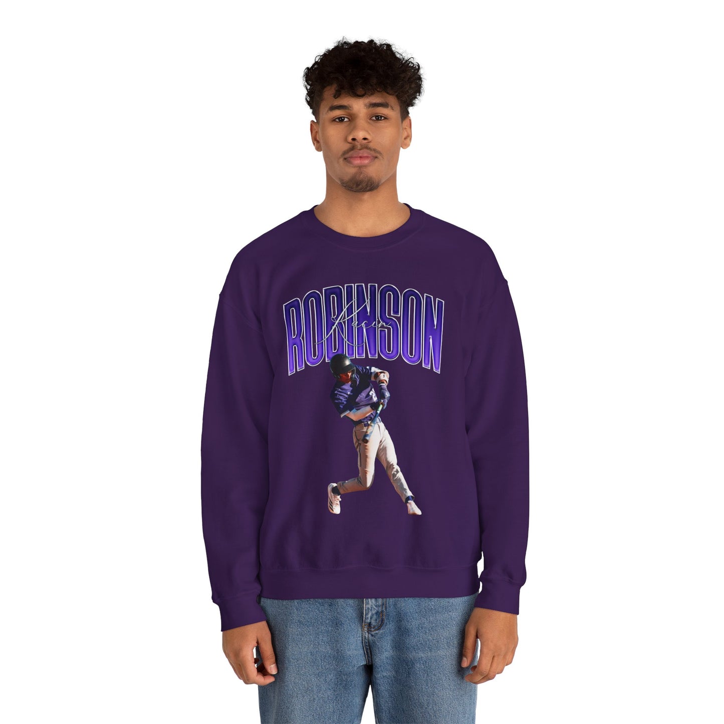Kacin Robinson Big Last Name Crewneck Sweatshirt