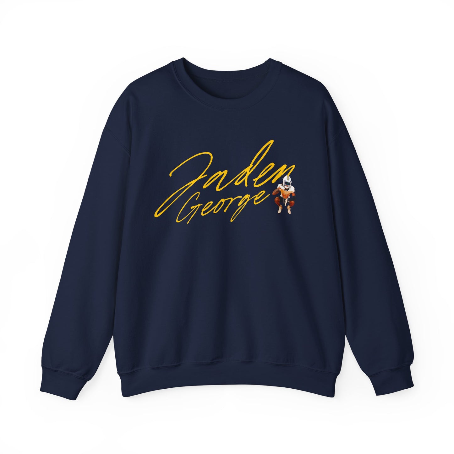 Jaden George Cursive Crewneck Sweatshirt