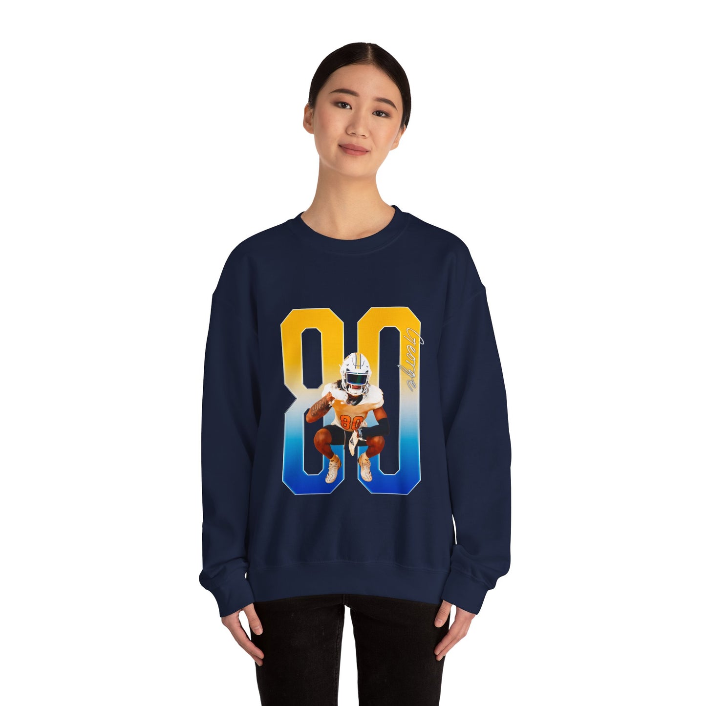 Jaden George Player Icon Number Crewneck Sweatshirt