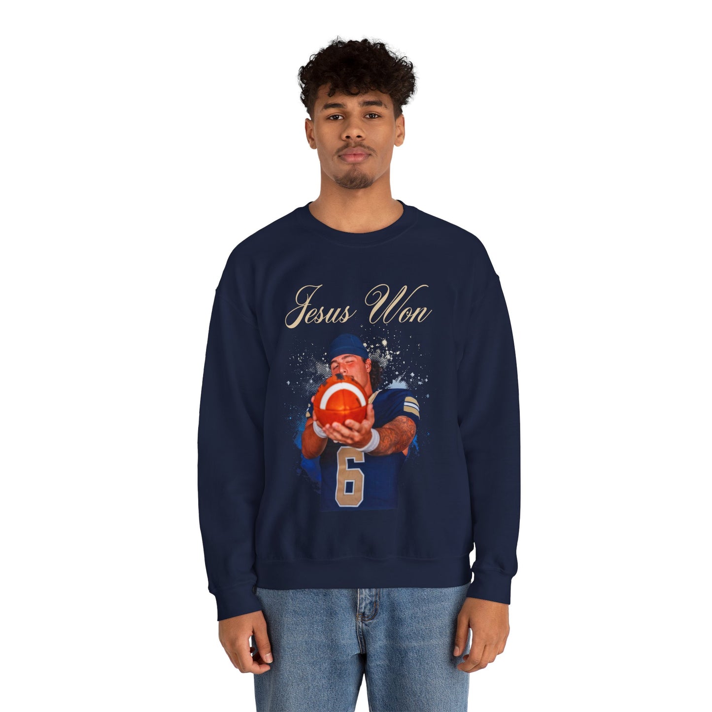 Lek Powell Featured Quote Crewneck Sweatshirt
