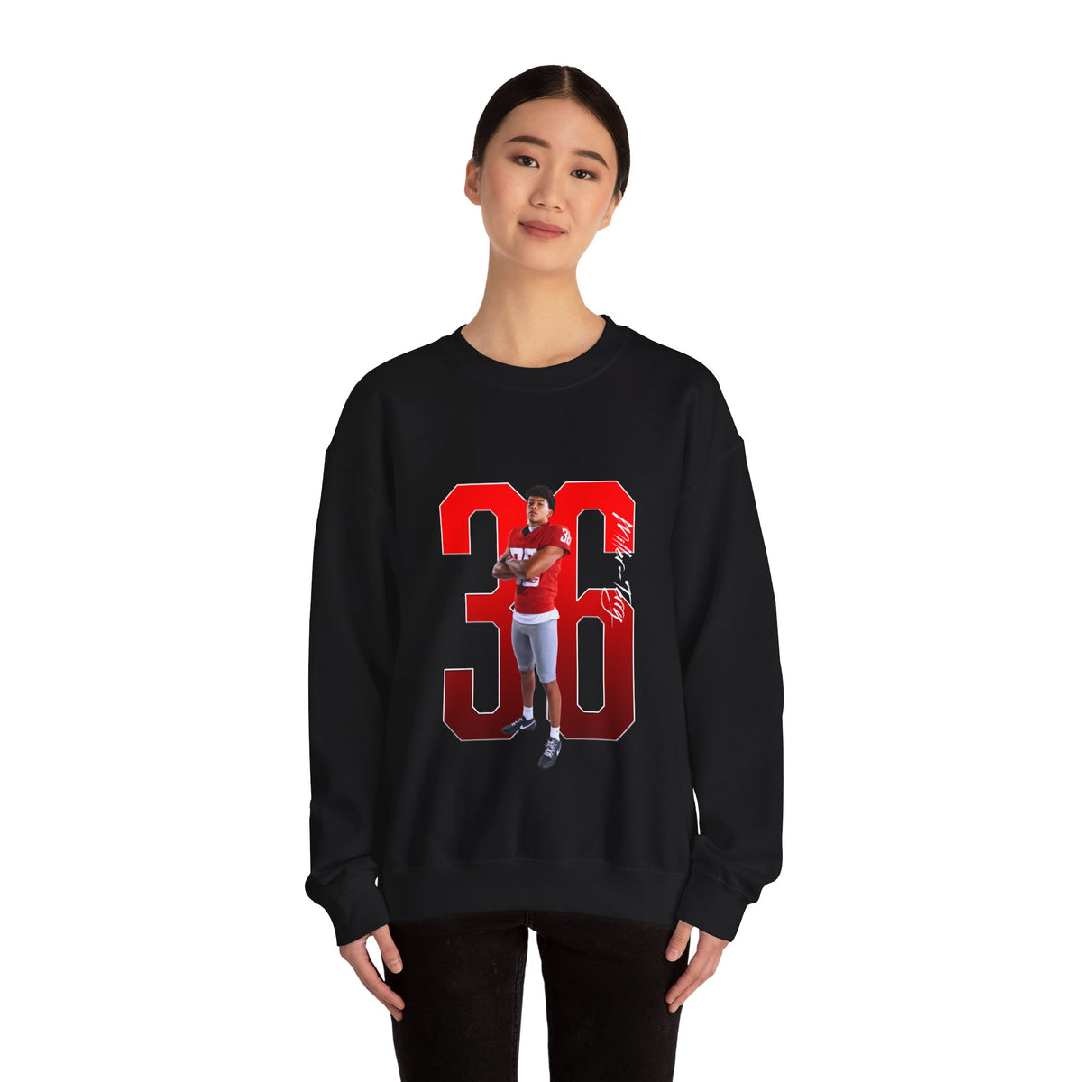 Kenny Miller-Terry Player Icon Number Crewneck Sweatshirt