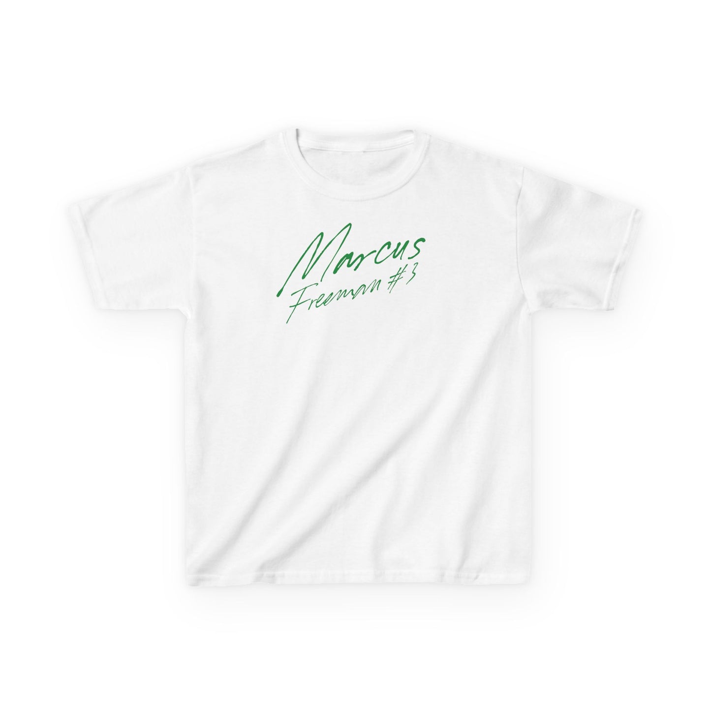 Marcus Freeman Cursive Name & Number Kids Tee
