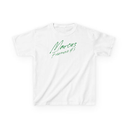 Marcus Freeman Cursive Name & Number Kids Tee