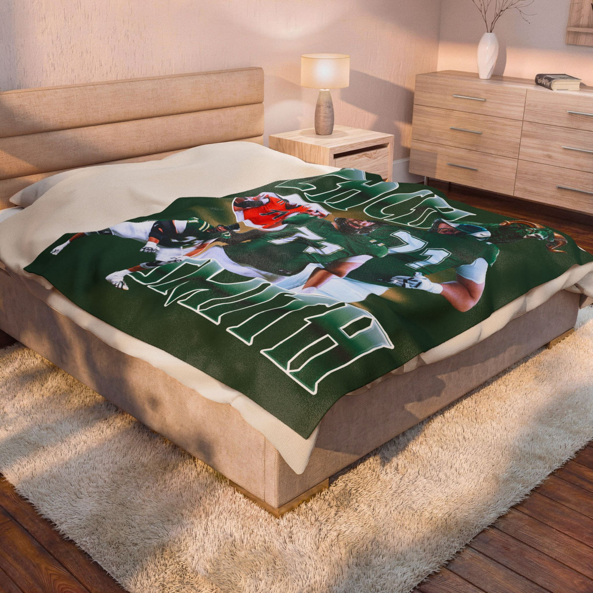 Zach Smith 60"-80" Plush Blanket