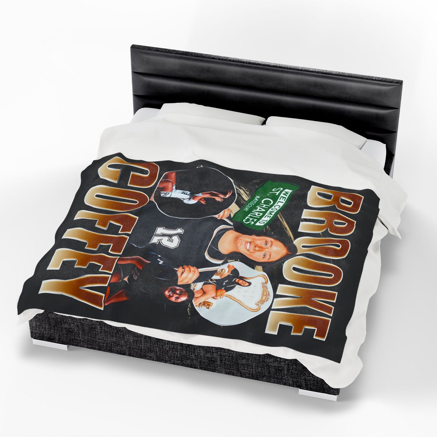 Brooke Coffey 60"-80" Plush Blanket
