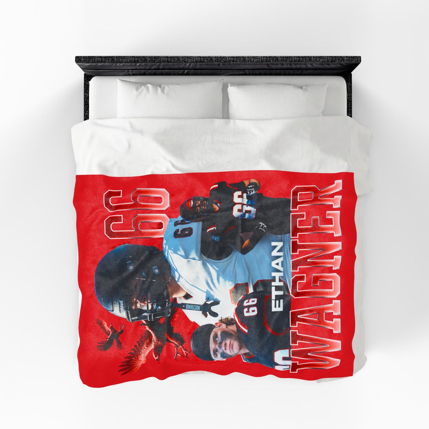 Ethan Wagner 60"-80" Plush Blanket