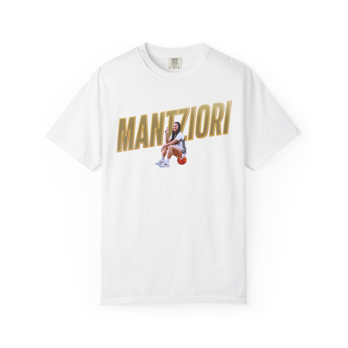 Konstantina Mantziori Cursive Combo Colored Premium Tee