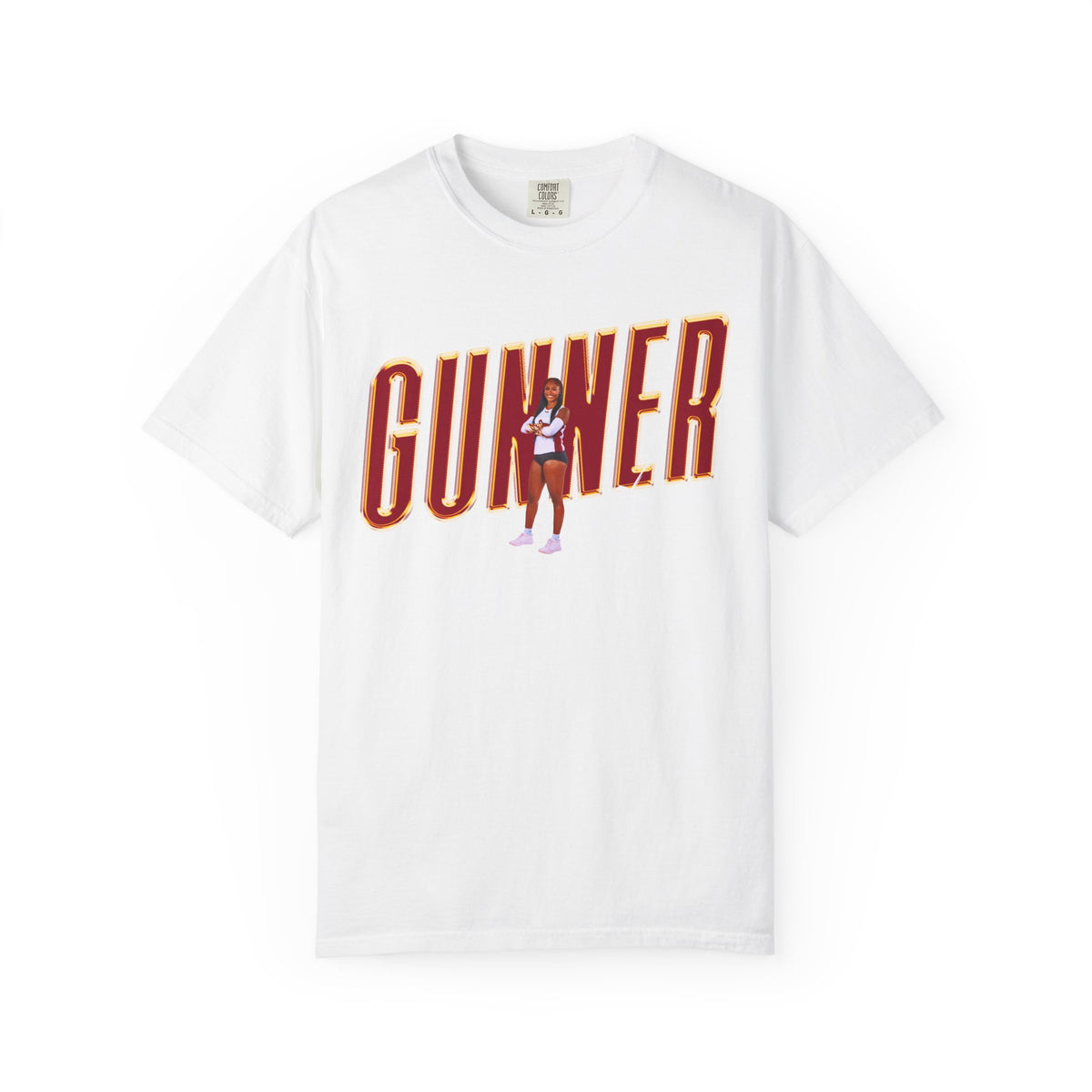 Cheyenne Gunner Cursive Combo Premium Tee