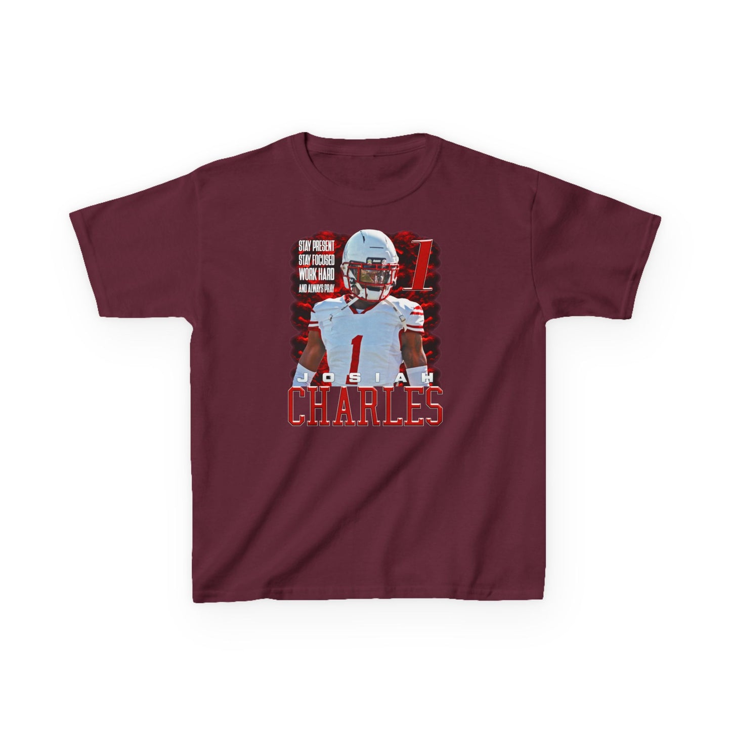 Josiah Charles Featured Quote Kids Tee