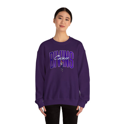 Carmen Bivins Big Last Name Crewneck Sweatshirt