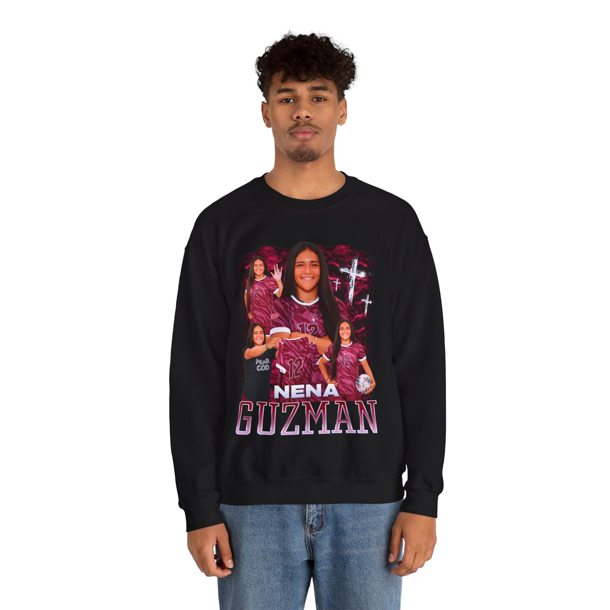 Nena Guzman Crewneck Sweatshirt