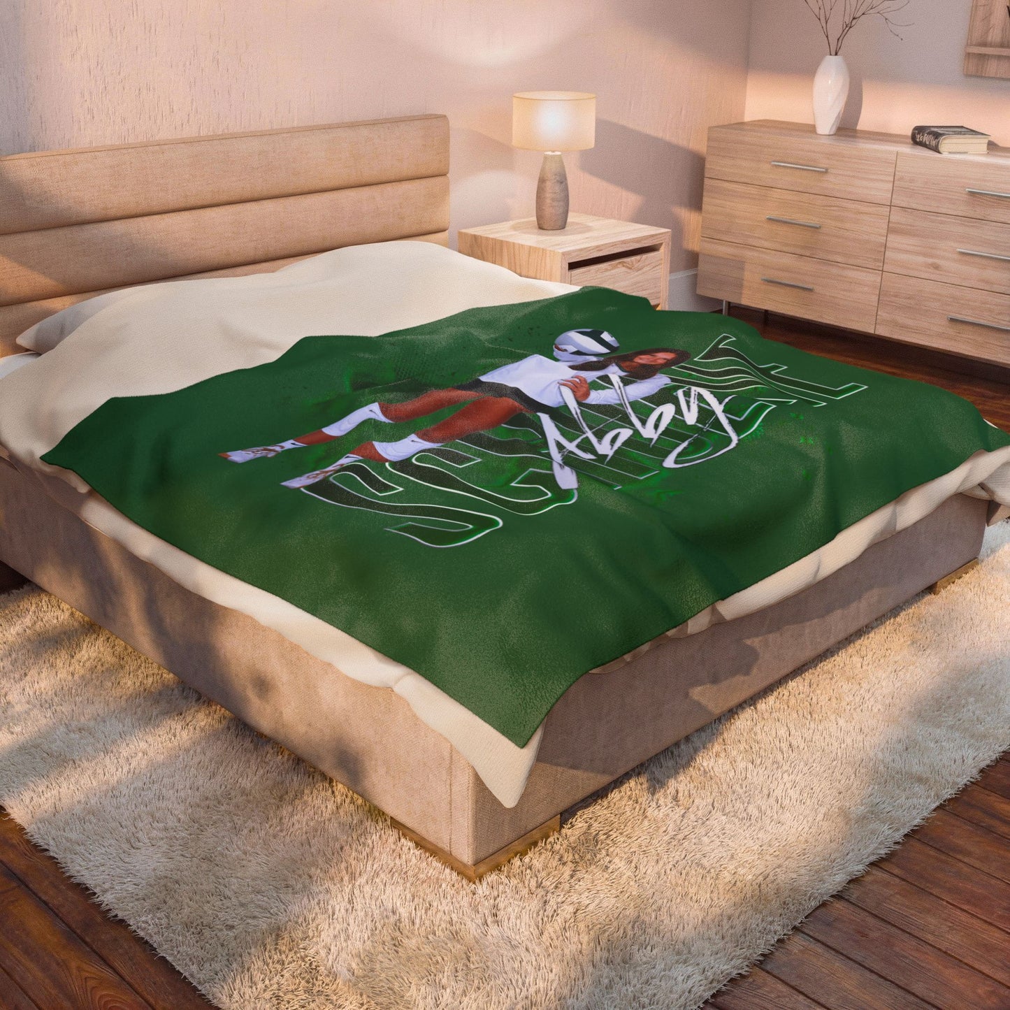 Abby Schoene 60"-80" Plush Blanket