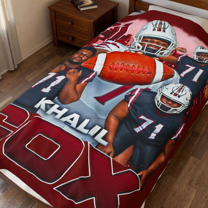 Khalil Cox 60"-80" Plush Blanket