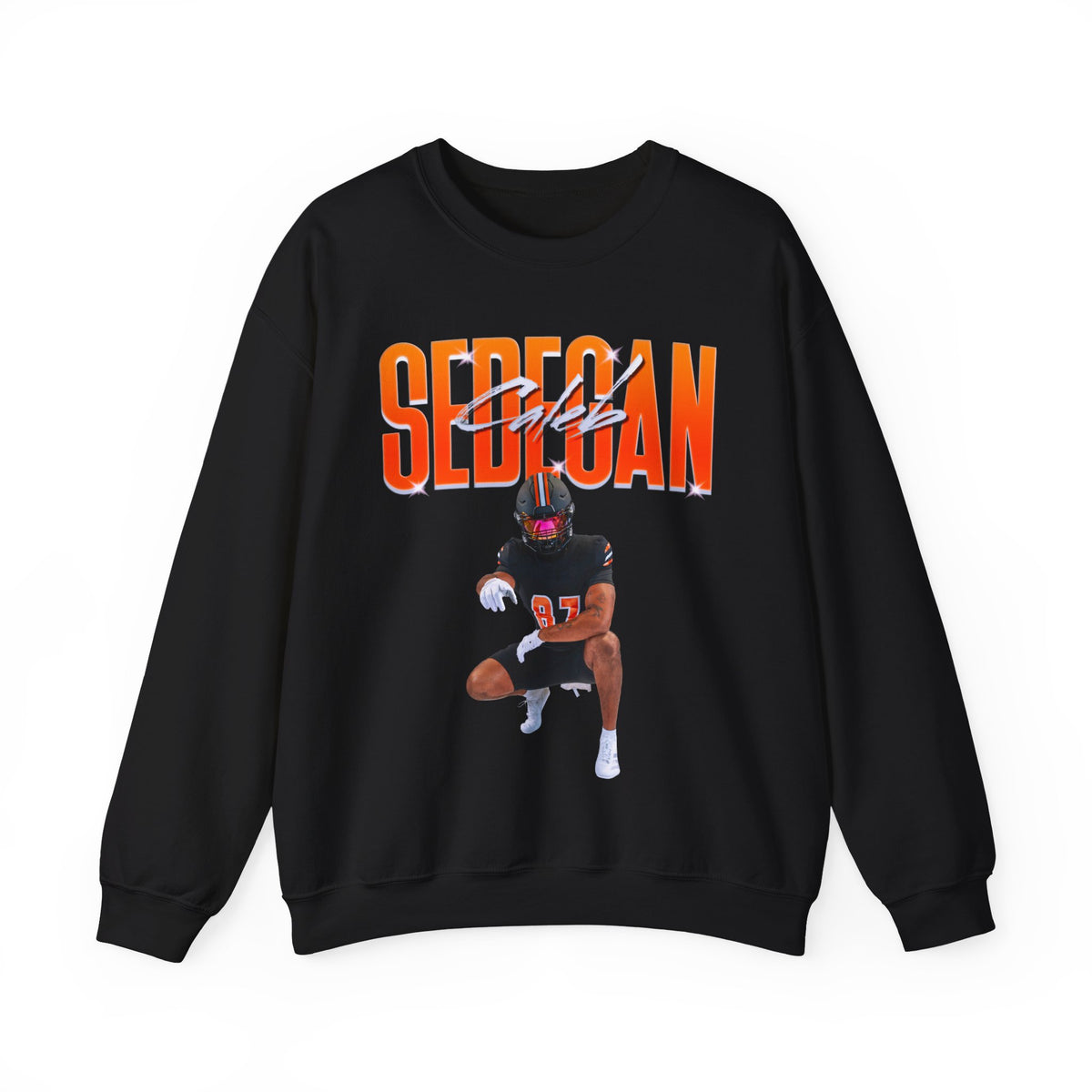 Caleb Sedegan Big Last Name Crewneck Sweatshirt