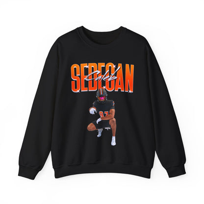 Caleb Sedegan Big Last Name Crewneck Sweatshirt