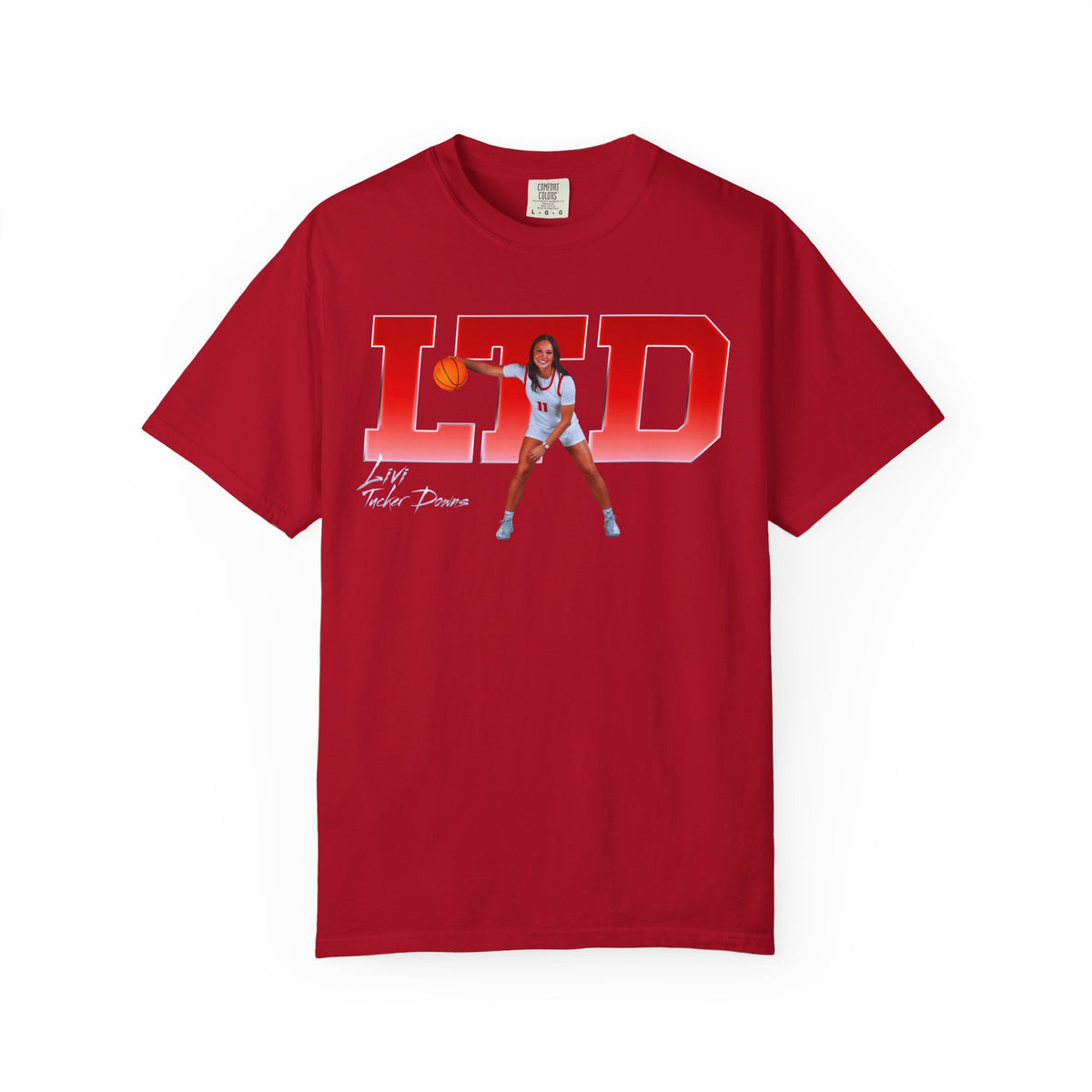 Livi Tucker Downs Big Initials Premium Tee