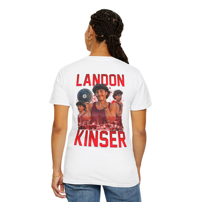 Landon Kinser Logo Front & Back Premium Tee