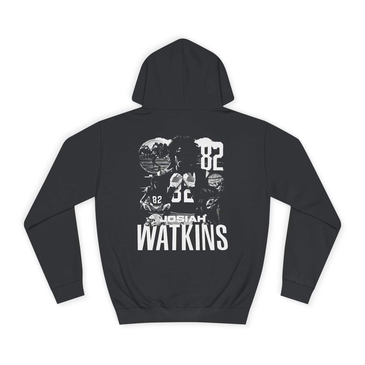 Josiah Watkins Vintage Blackout Premium Hoodie