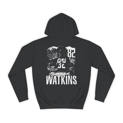 Josiah Watkins Vintage Blackout Premium Hoodie