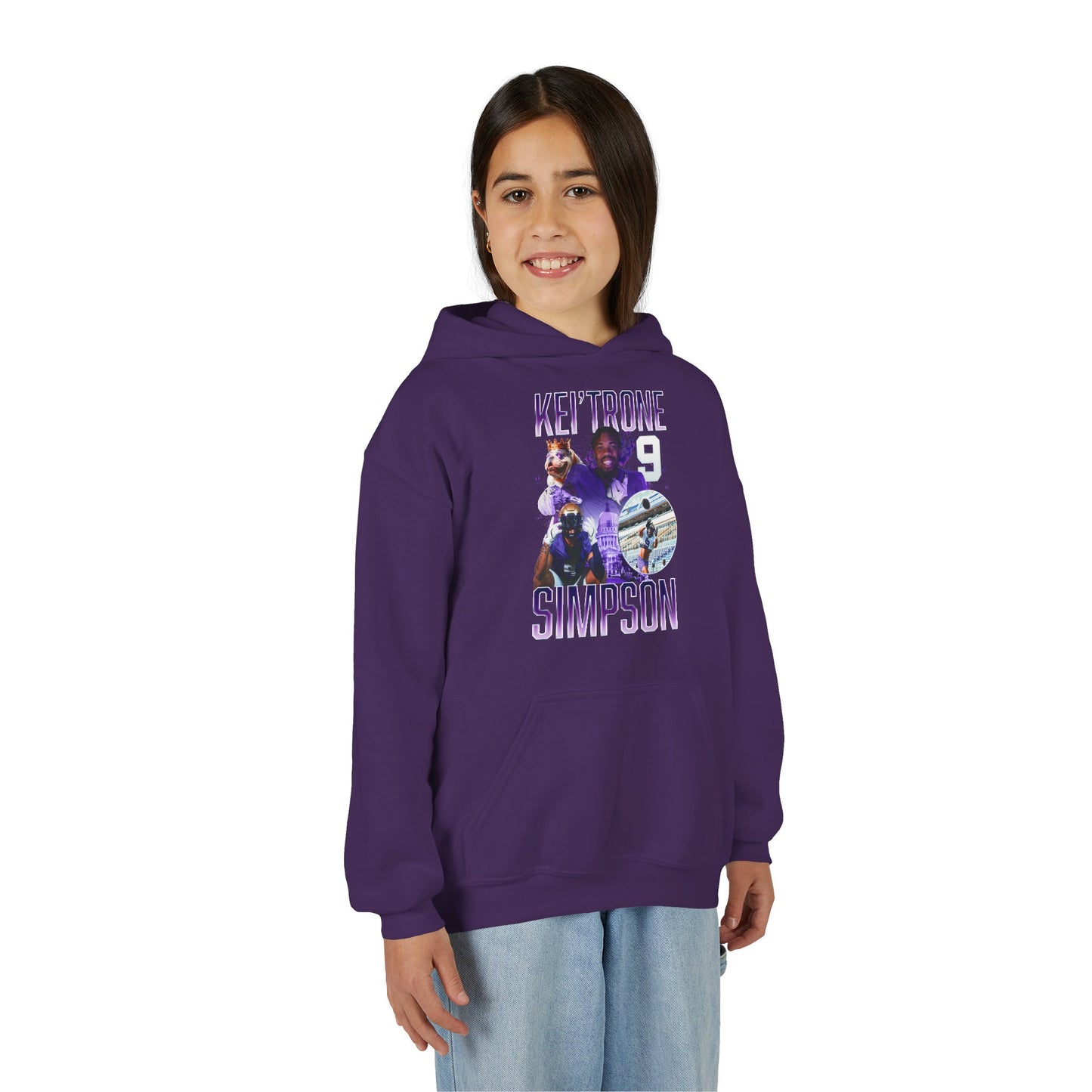 Kei'Trone Simpson Kids Hoodie