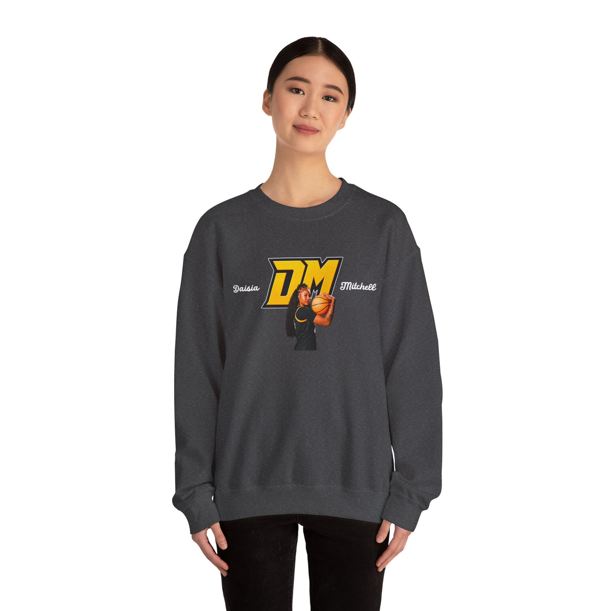 Daisia Mitchell Featured Logo Crewneck Sweatshirt