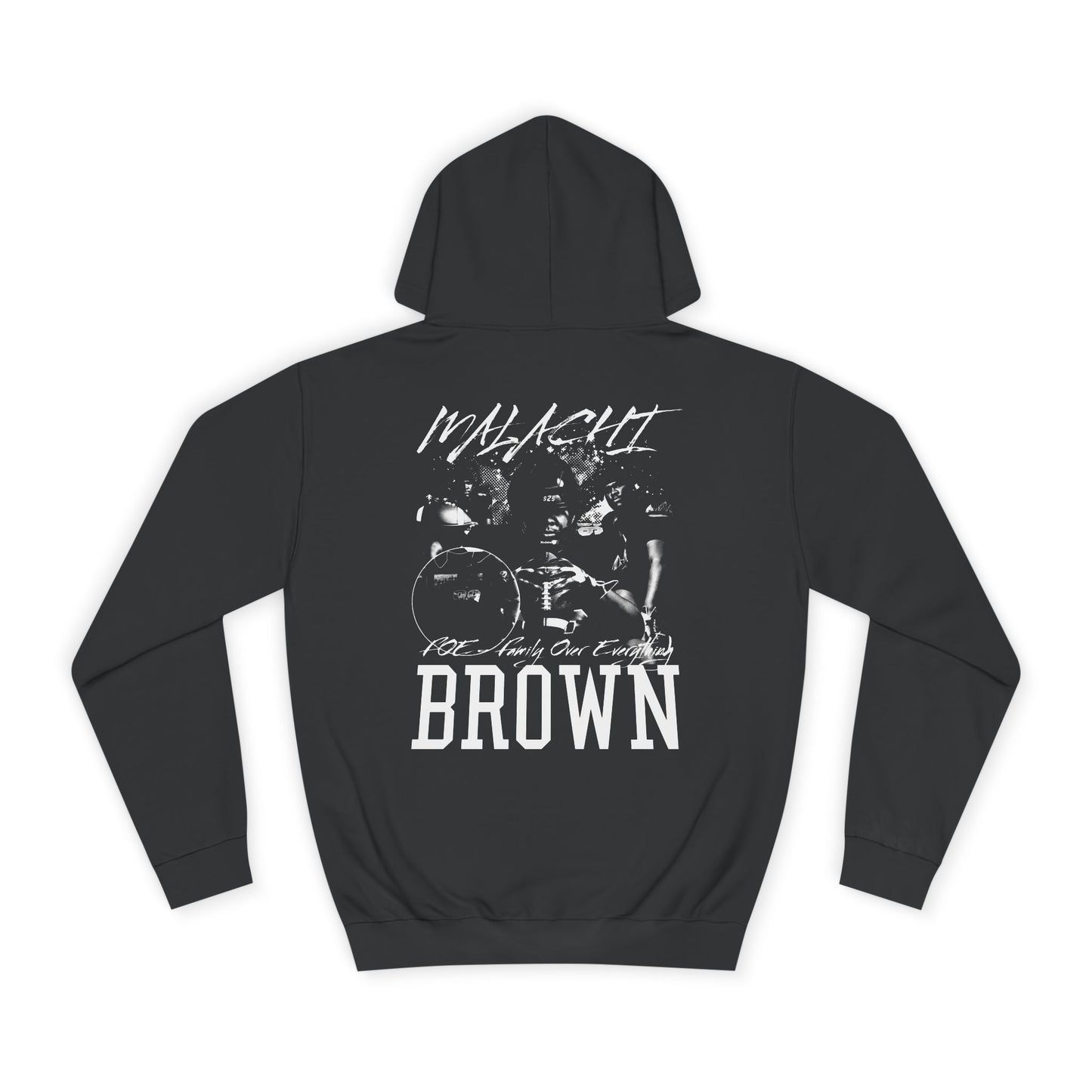 Malachi Brown Vintage Blackout Premium Hoodie