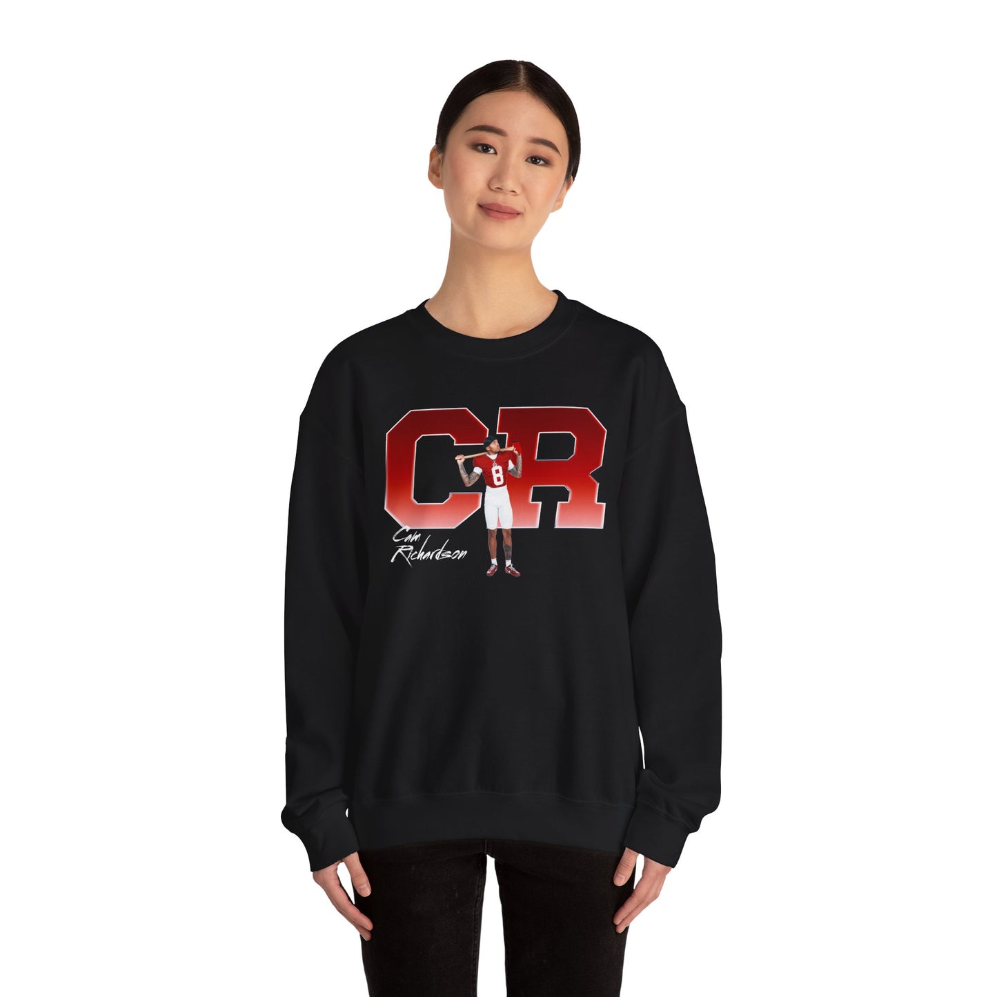 Cam Richardson Big Initials Crewneck Sweatshirt