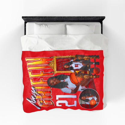 Amya Griffin 60"-80" Plush Blanket