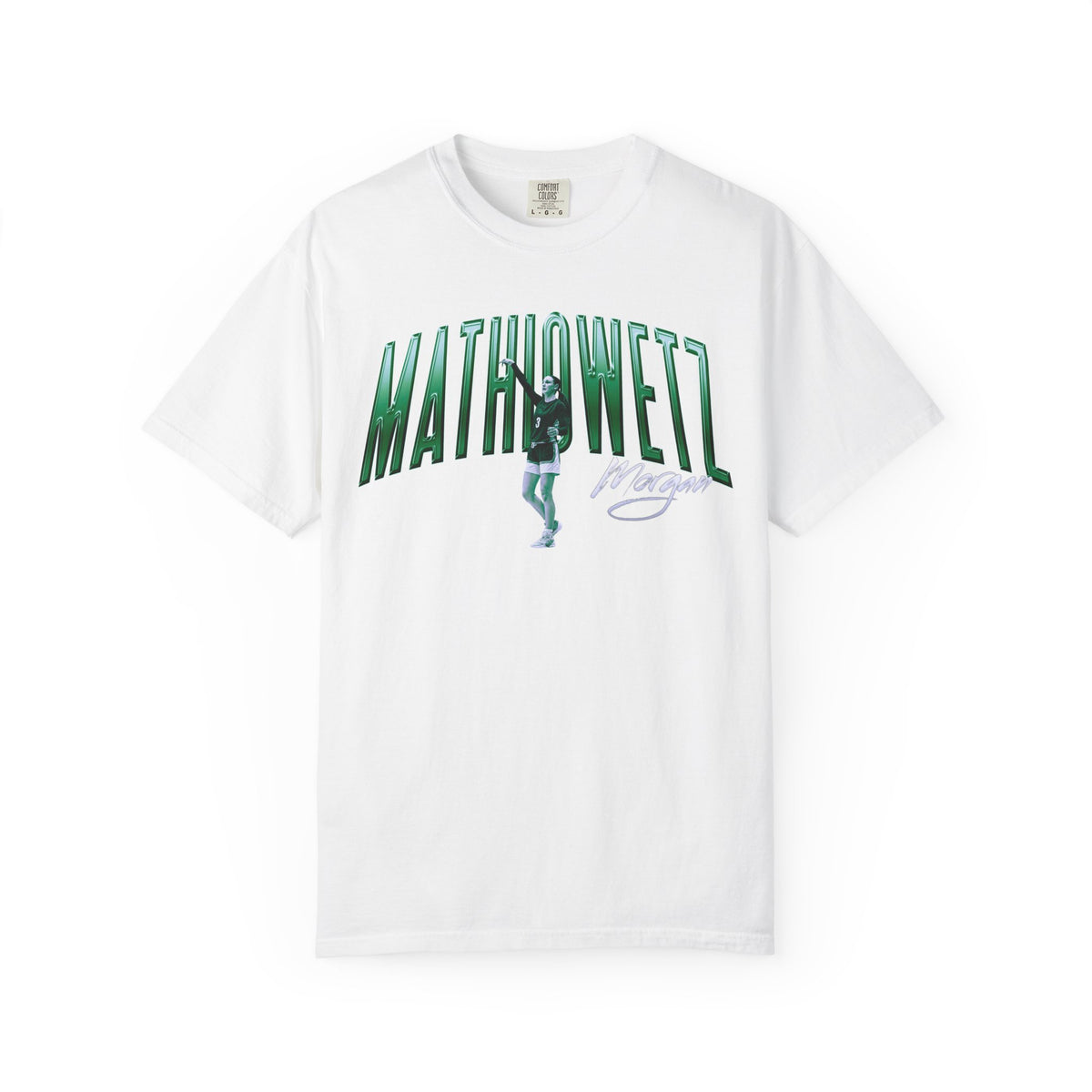 Morgan Mathiowetz Curved Combo Colored Premium Tee