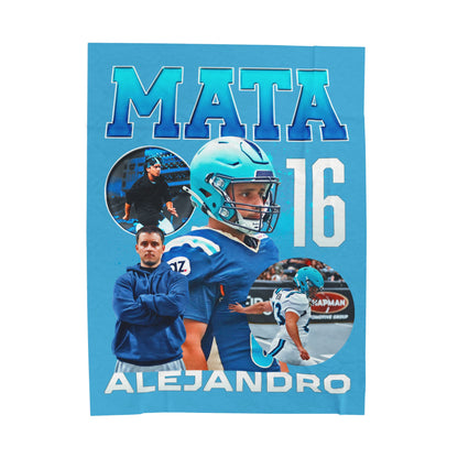Alejandro Mata 60"-80" Plush Blanket