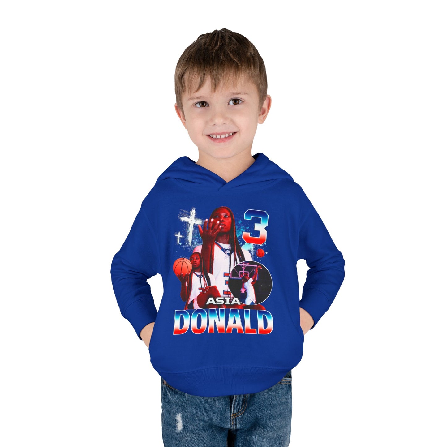 Asia Donald Toddler Pullover Hoodie