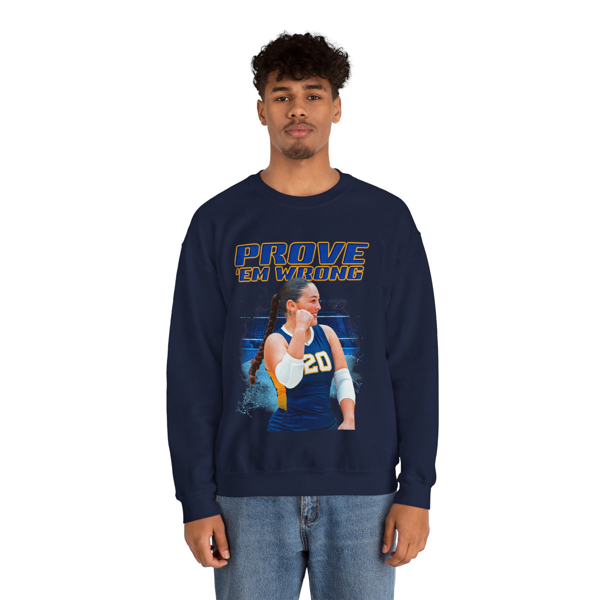 Mayah Tiscareno Featured Quote Crewneck Sweatshirt