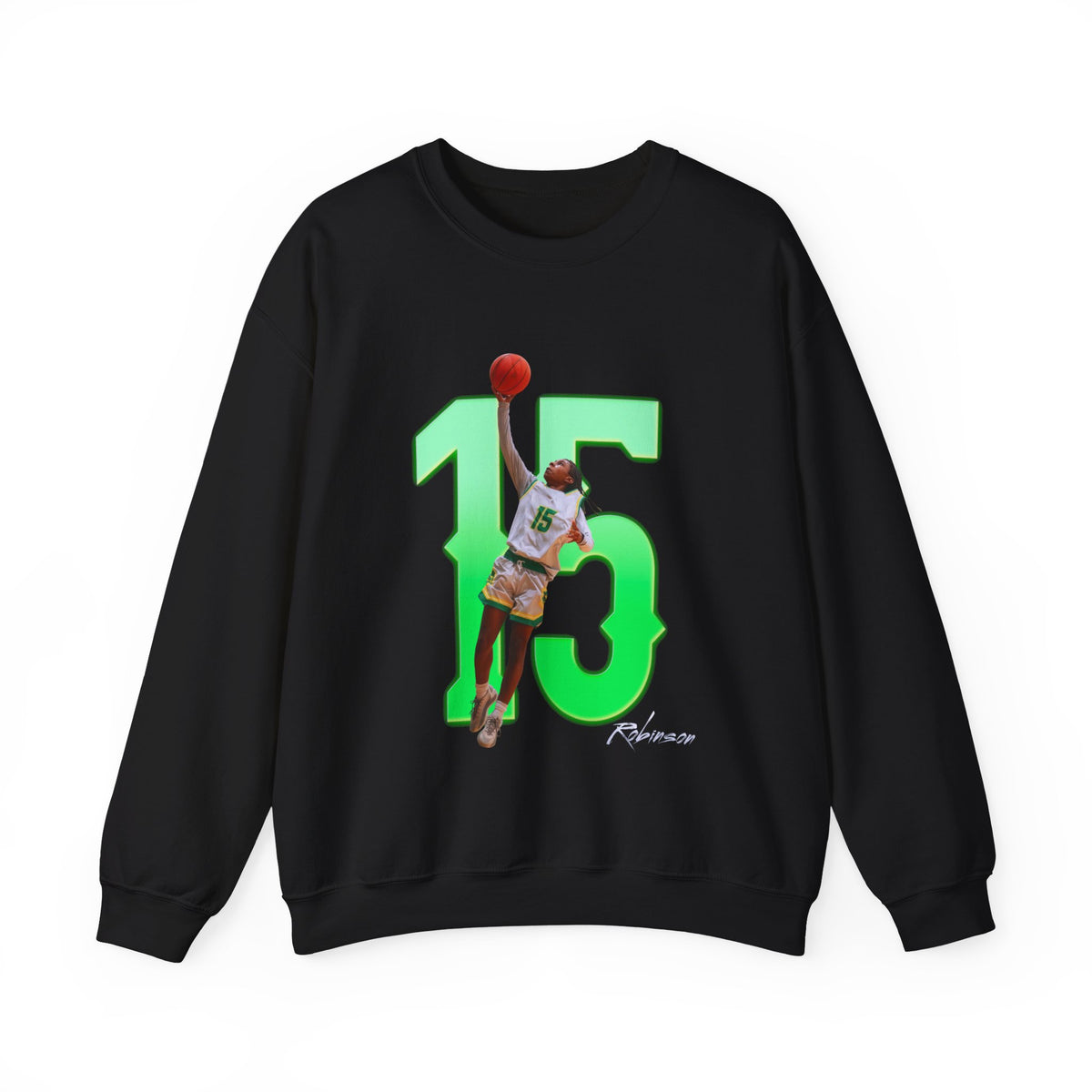 Diavian Robinson Player Icon Number Crewneck Sweatshirt
