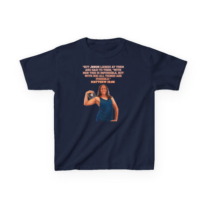 Brielle Moseley Athlete Quote Kids Tee