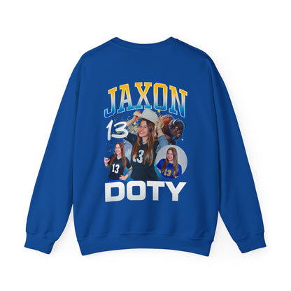 Jaxon Doty Logo Front & Back Crewneck