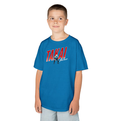 Takai Wallace Cursive Combo Kids Tee