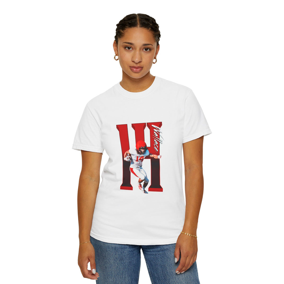 Blake Wallace Player Icon Number Premium Tee