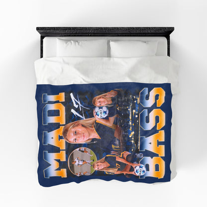 Madi Bass 60"-80" Plush Blanket