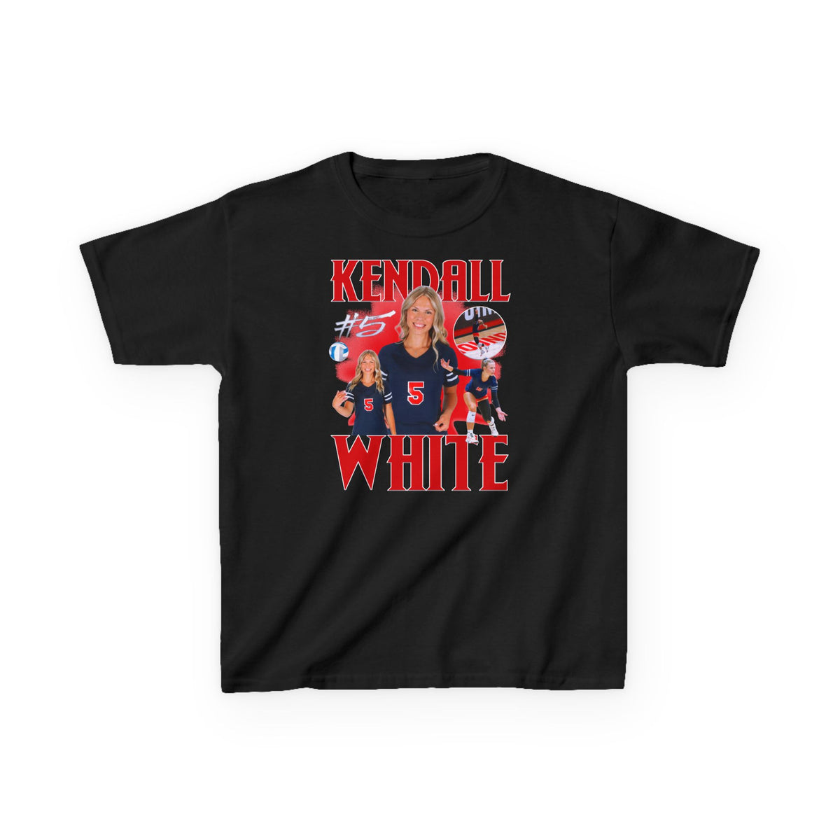 Kendall White Kids Tee