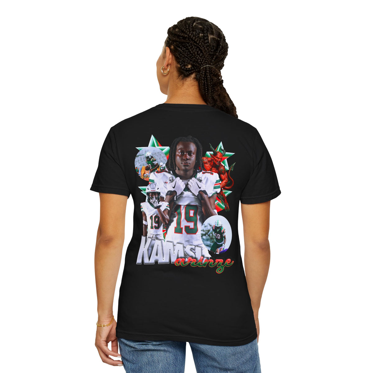 Kamsi Arinze Logo Front & Back Premium Tee