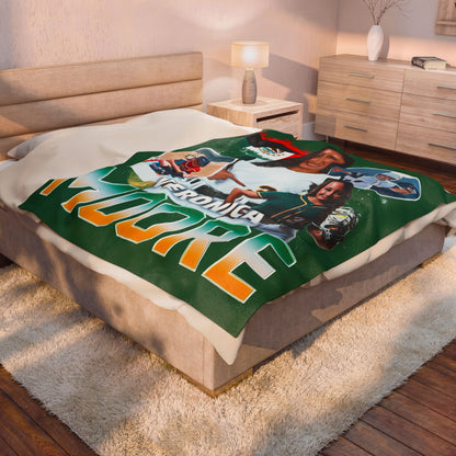 Veronica Moore 60"-80" Plush Blanket