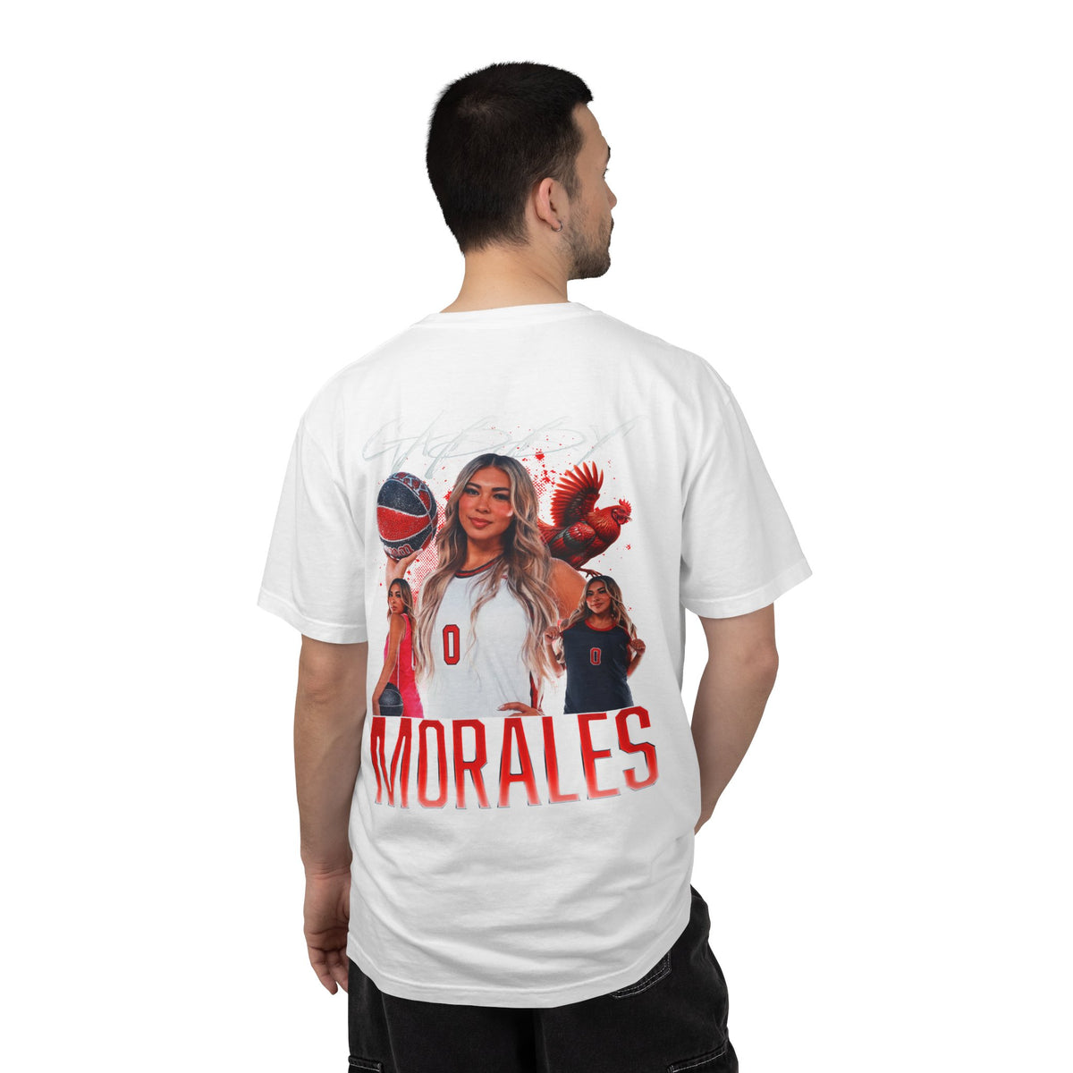 Gabby Morales Logo Front & Back Premium Tee