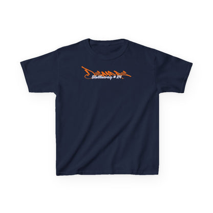 Deandre Holloway Cursive Name & Number Kids Tee