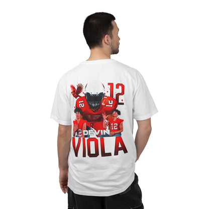 Devin Viola Logo Front & Back Premium Tee